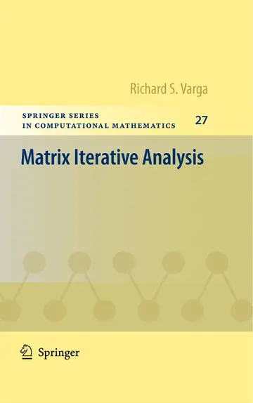 Cover of Matrix Iterative Analysis