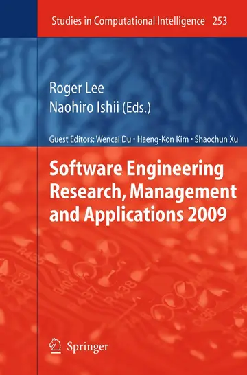 Cover of Software Engineering Research, Management and Applications 2009