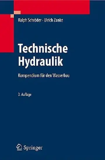 Cover of Hydraulik Für Den Wasserbau