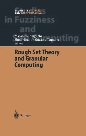 Cover of Rough Set Theory and Granular Computing