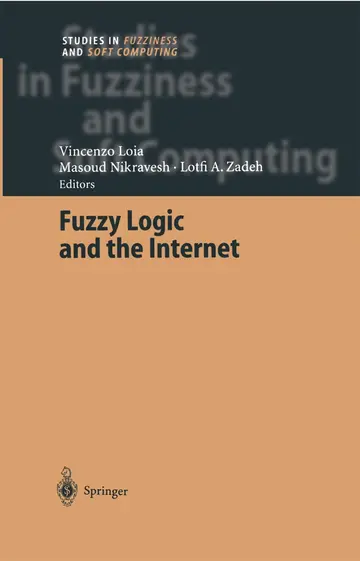 Cover of Fuzzy Logic and the Internet