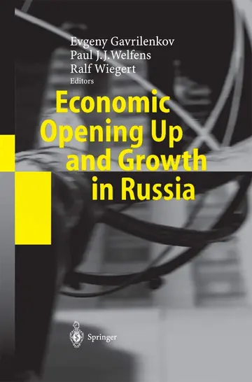Cover of Economic Opening up and Growth in Russia