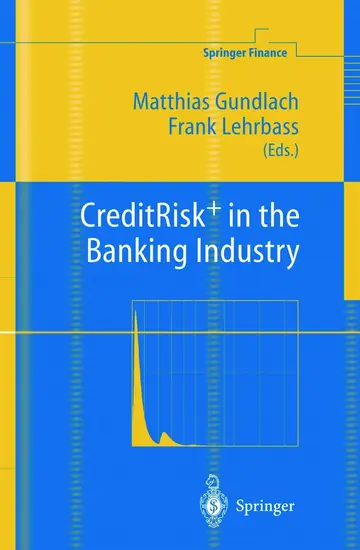 Cover of CreditRisk+ in the Banking Industry