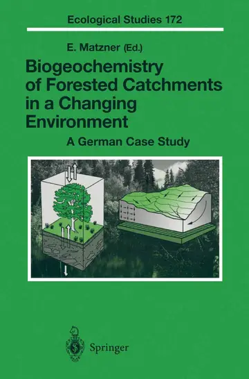Cover of Biogeochemistry of Forested Catchments in a Changing Environment