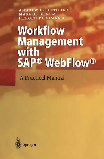 Cover of Workflow Management with Sap® Webflow®