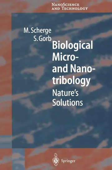 Cover of Biological Micro- and Nanotribology