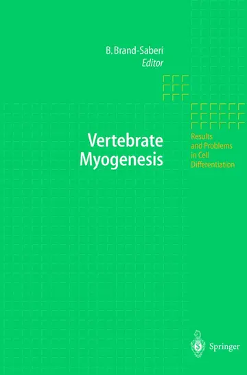 Cover of Vertebrate Myogenesis
