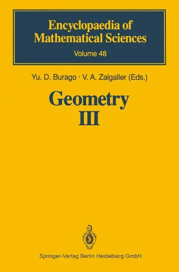 Cover of Geometry III