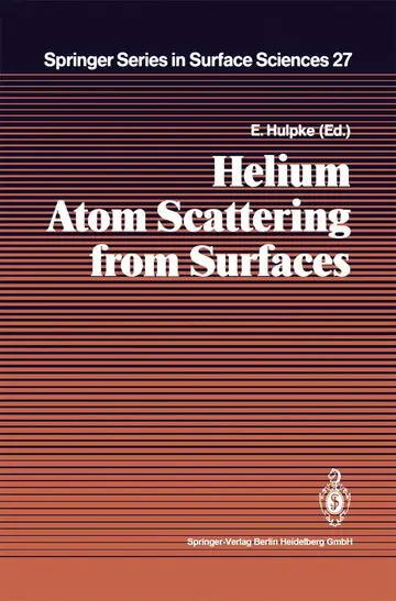 Cover of Helium Atom Scattering from Surfaces