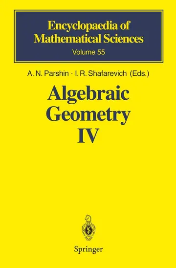 Cover of Algebraic Geometry IV