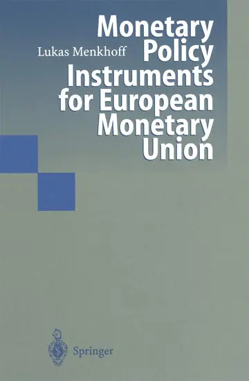Cover of Monetary Policy Instruments for European Monetary Union