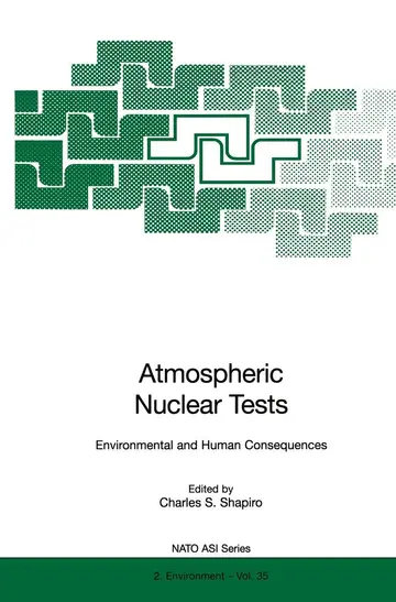 Cover of Atmospheric Nuclear Tests