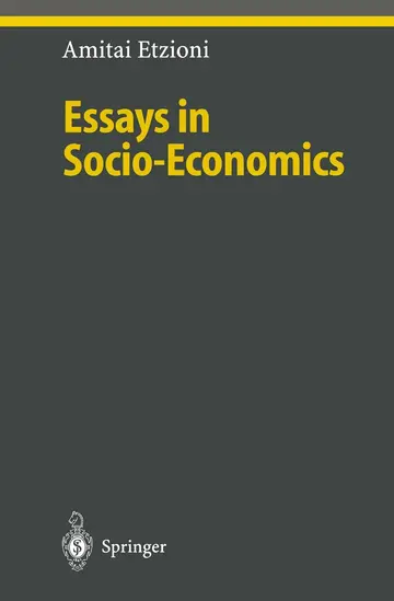 Cover of Essays in Socio-Economics