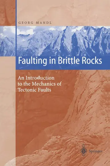 Cover of Faulting in Brittle Rocks