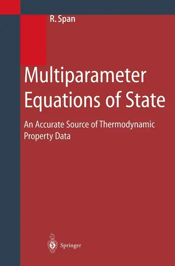 Cover of Multiparameter Equations of State