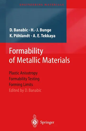 Cover of Formability of Metallic Materials