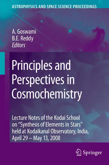 Cover of Principles and Perspectives in Cosmochemistry