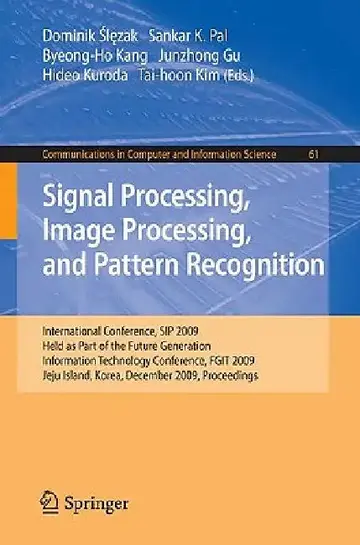 Cover of Signal Processing, Image Processing and Pattern Recognition,