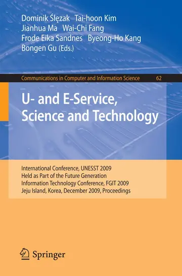Cover of U- and E-Service, Science and Technology