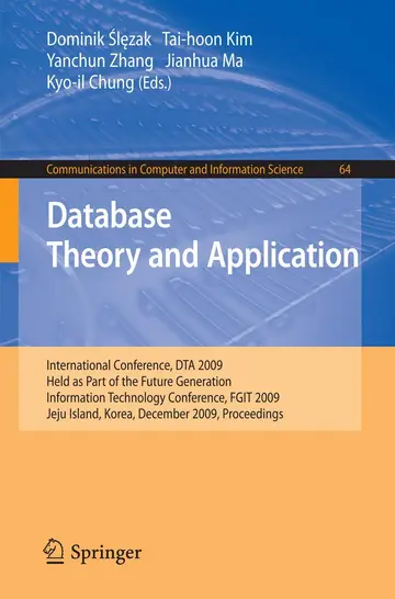 Cover of Database Theory and Application