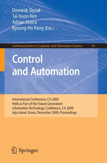 Cover of Control and Automation