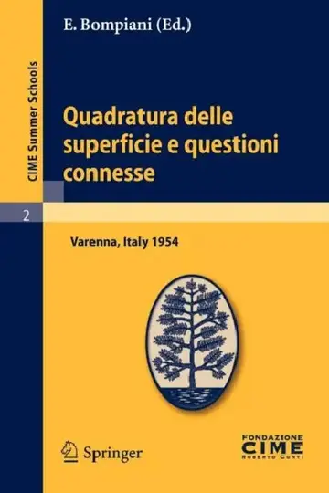Cover of Quadratura Delle Superficie E Questioni Connesse