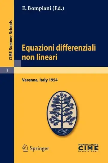 Cover of Equazioni Differenziali Non Lineari