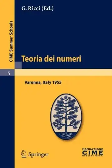 Cover of Teoria Dei Numeri