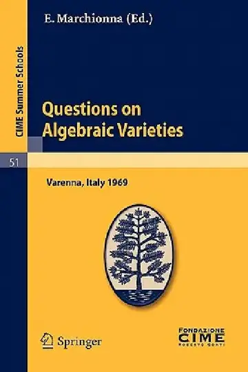 Cover of Questions on Algebraic Varieties