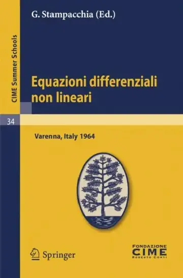 Cover of Equazioni Differenziali Non Lineari
