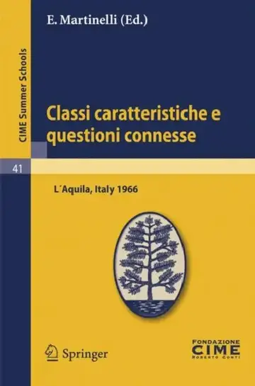 Cover of Classi Caratteristiche E Questioni Connesse