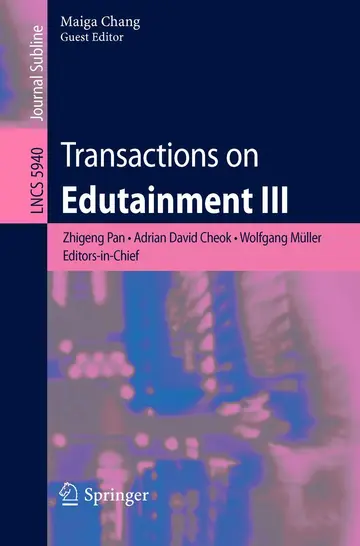 Cover of Transactions on Edutainment III