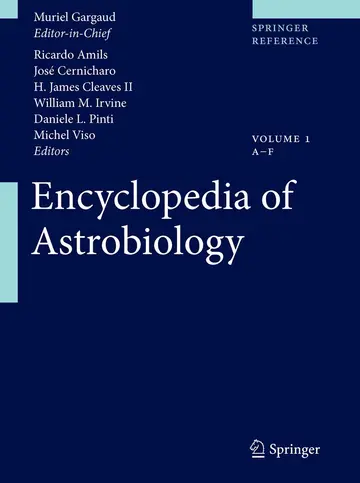 Cover of Encyclopedia of Astrobiology
