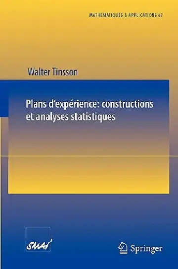 Cover of Plans d'Expérience