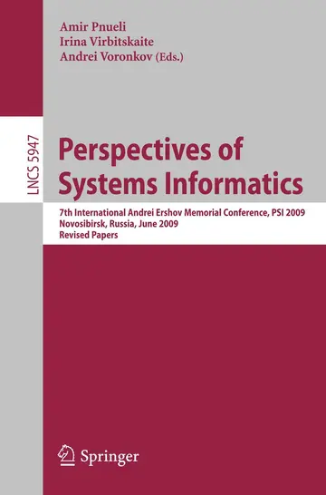 Cover of Perspectives of Systems Informatics