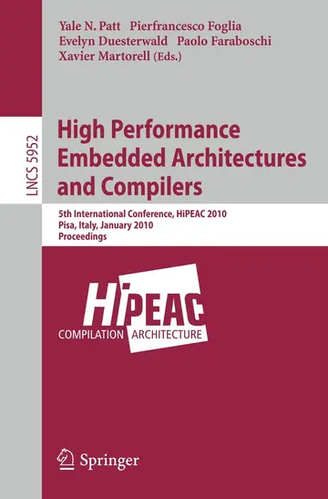Cover of High Performance Embedded Architectures and Compilers
