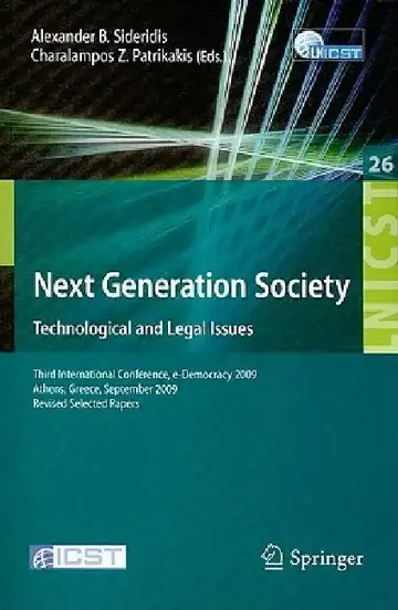 Cover of Next Generation Society