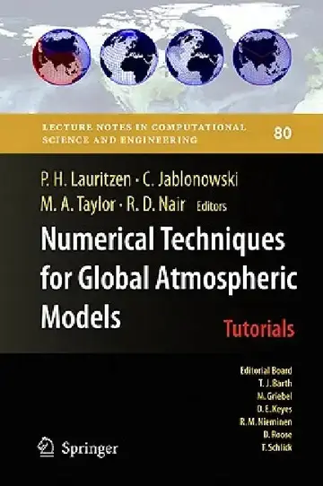 Cover of Numerical Techniques for Global Atmospheric Models