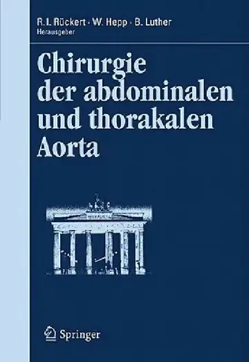 Cover of Chirurgie Der Abdominalen Und Thorakalen Aorta
