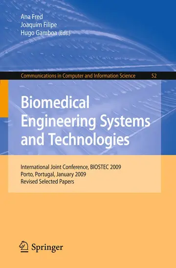 Cover of Biomedical Engineering Systems and Technologies