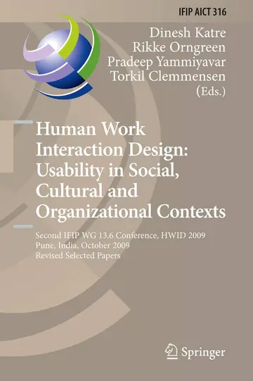 Cover of Human Work Interaction Design