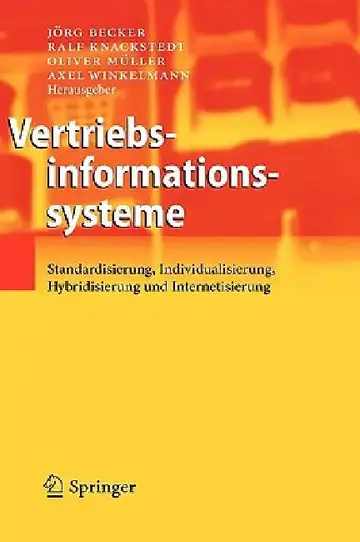 Cover of Vertriebsinformationssysteme