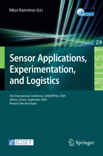 Cover of Sensor Applications, Experimentation, and Logistics