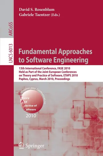 Cover of Fundamental Approaches to Software Engineering