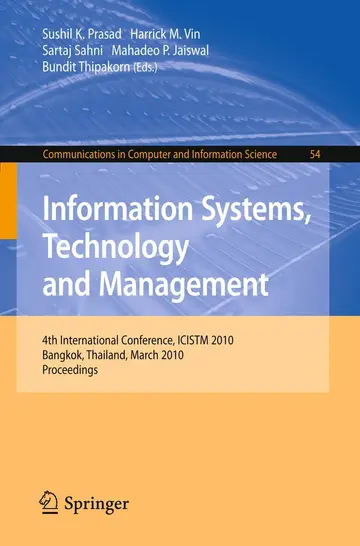 Cover of Information Systems, Technology and Management