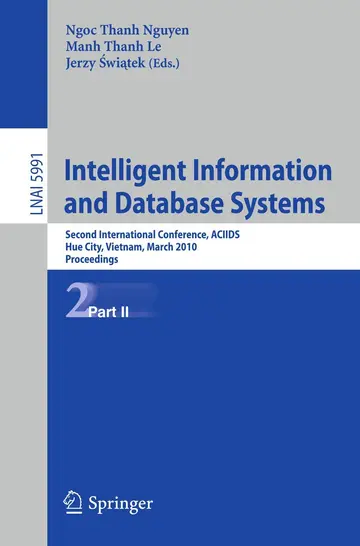 Cover of Intelligent Information and Database Systems