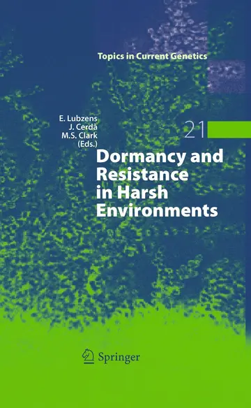 Cover of Dormancy and Resistance in Harsh Environments