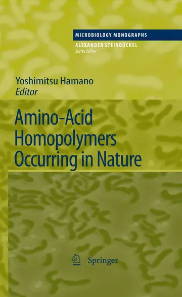 Cover of Amino-Acid Homopolymers Occurring in Nature