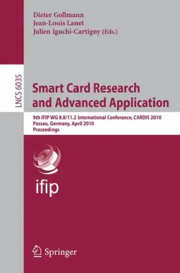 Cover of Smart Card Research and Advanced Applications