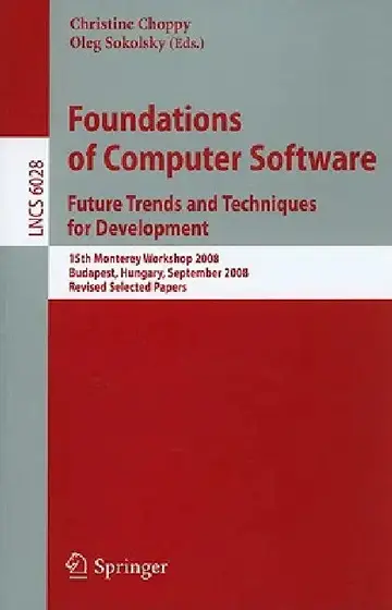 Cover of Foundations of Computer Software